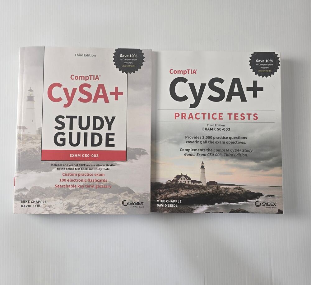 CompTIA CySA+ CS0-003 Study Guide Exam Practice Questions Sybex Mike Chapple